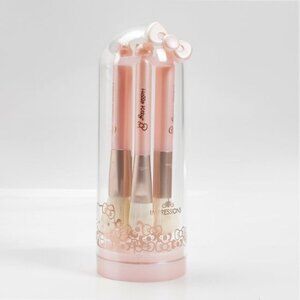 NEW IN BOX Hello Kitty  "Kawaii Icon" Bell Jar 6-PC Brush Gift Set